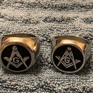 Vintage army mason watches and rings